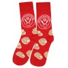Chip Butty Sock Red