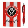 Stripe Autograph Book & Pen