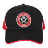 Adult Club Mesh Cap B/R/W