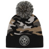 Junior Camo Bobble Hat