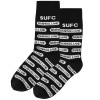Street Sign Sock Black