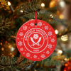 Ceramic Crest Tree Decoration