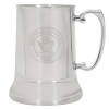 Crest Steel Tankard