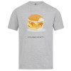 Adult Chip Butty Tee Grey