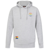 Rainbow Print Hoody Grey