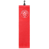 Tri-Fold Golf Towel Red