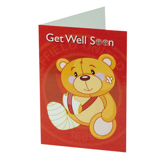 Get Well Soon Bear Card