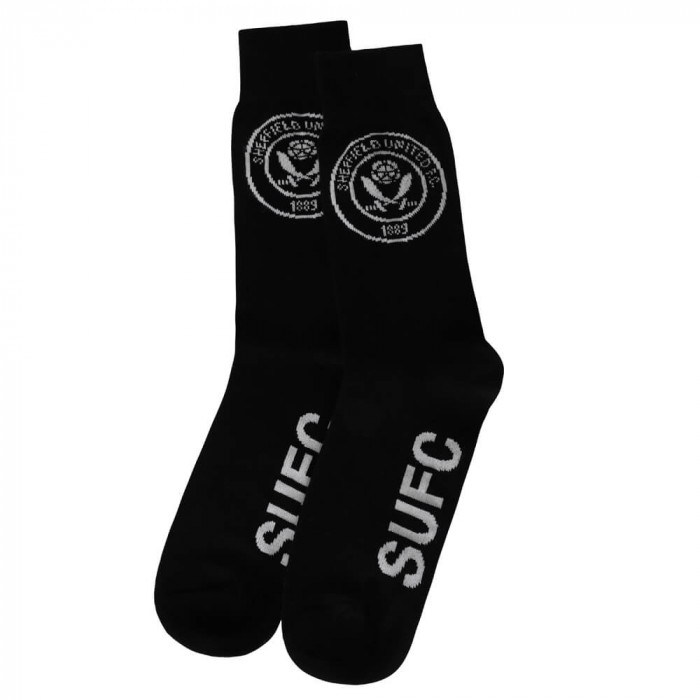 Crest Club Sock B/W