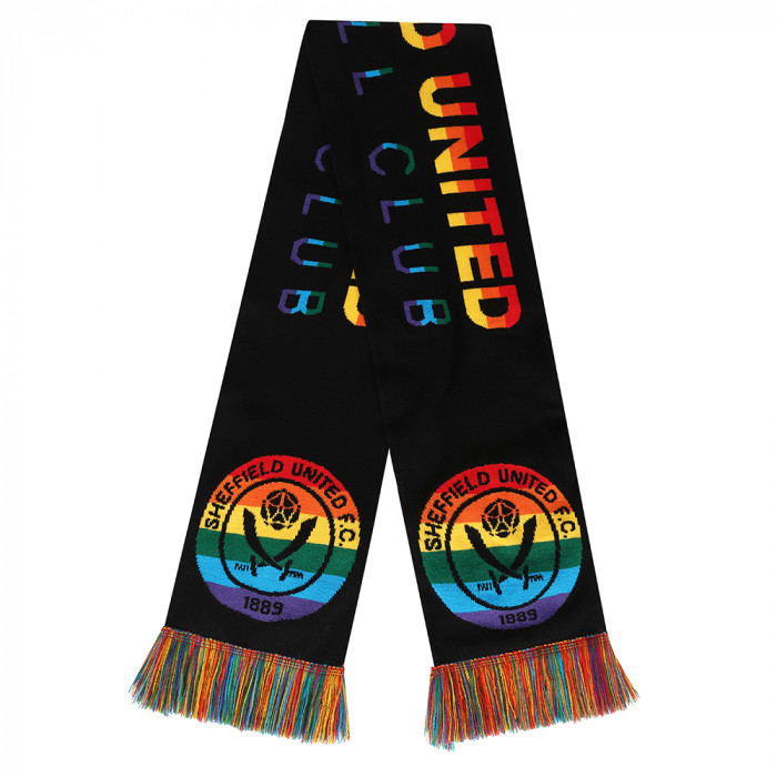 Black Rainbow Scarf