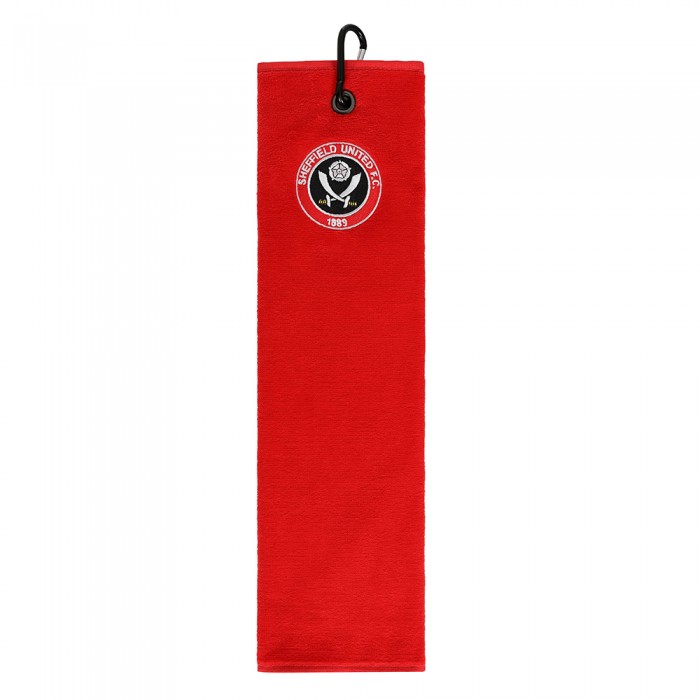 Plain Red Golf Towel