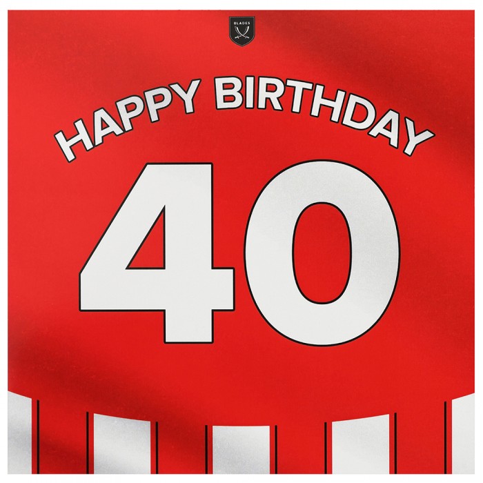 Blades 40th Card