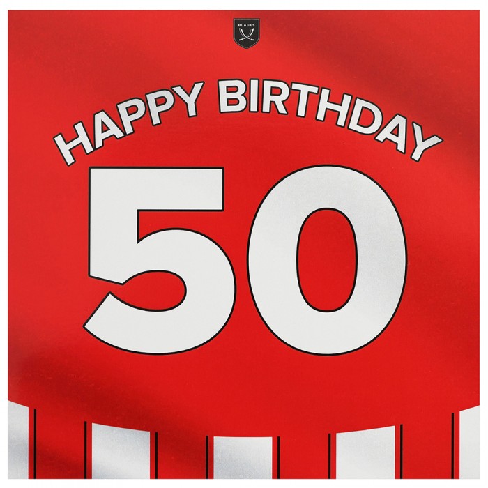 Blades 50th Card