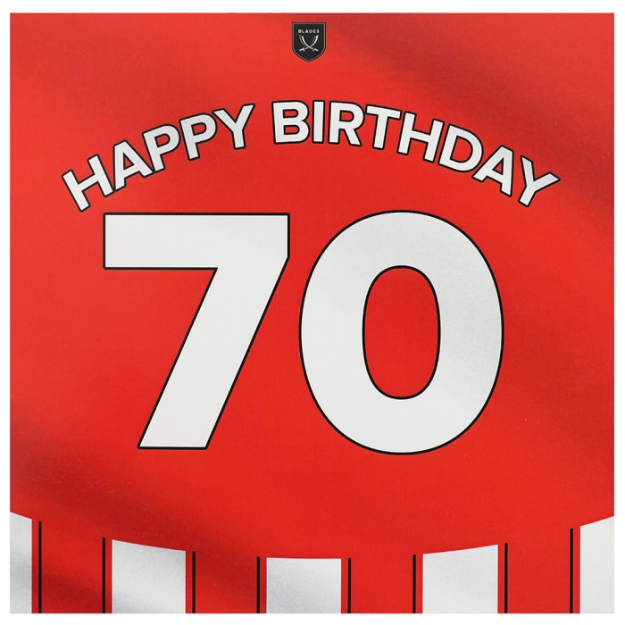 Blades 70th Card