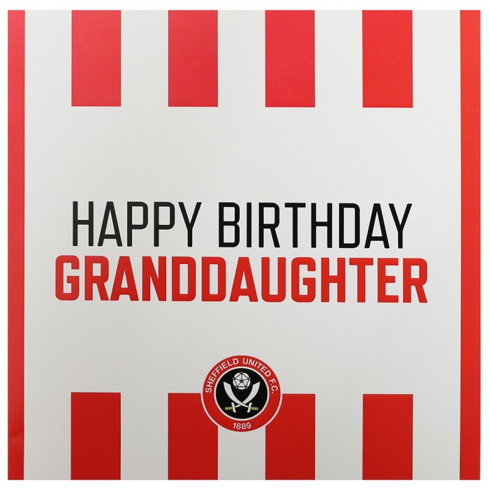 Granddaughter Crest Card