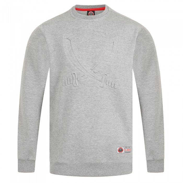 Embossed Sword Sweat Grey