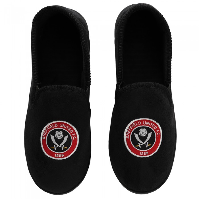 Junior Woven Crest Slipper