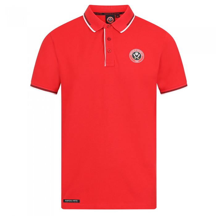 Rubber Full Crest Polo Red