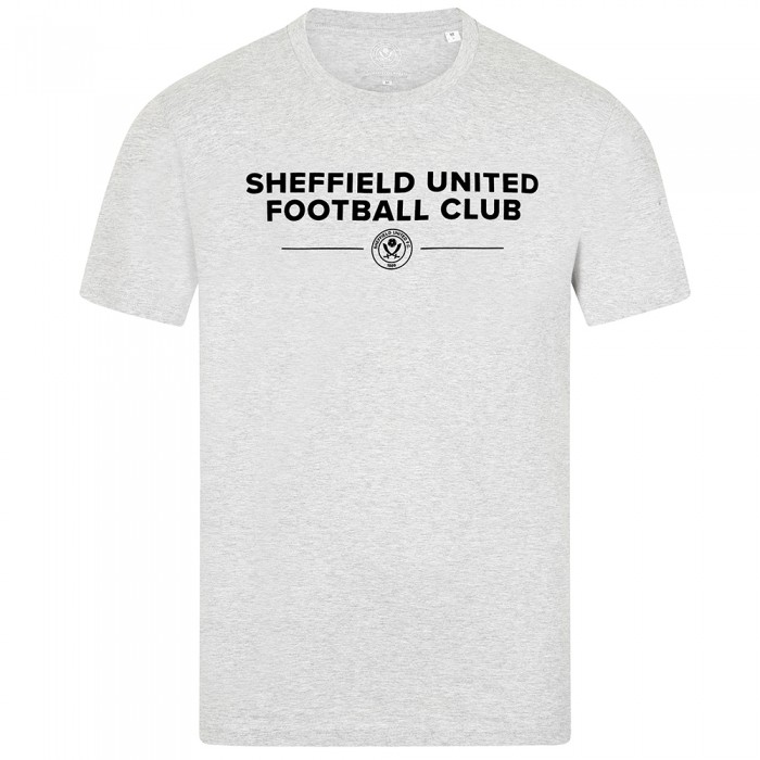 SUFC Text Tee G/B