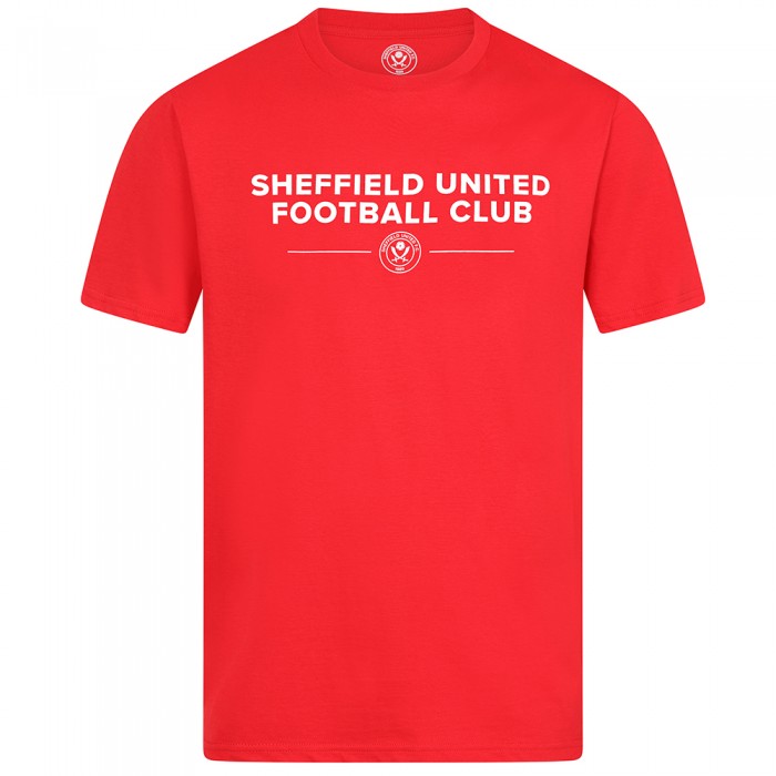SUFC Text Tee R/W