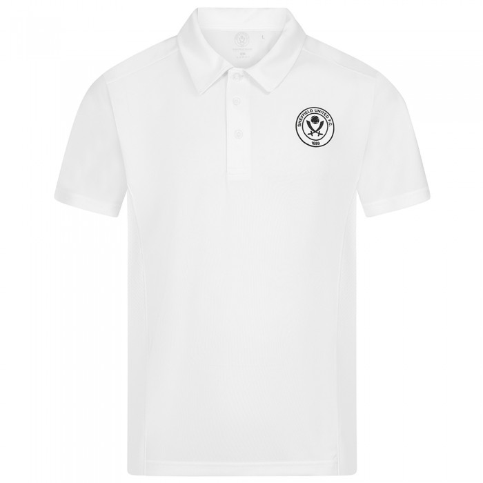Mens Gym Polo White