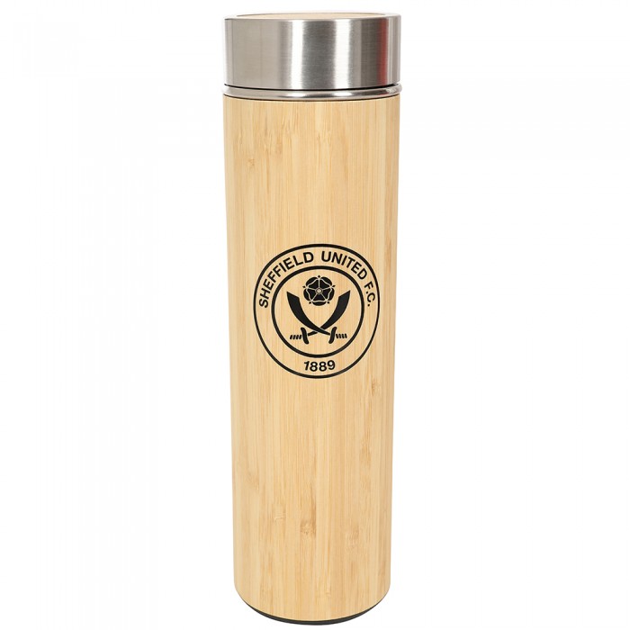 Crest Bamboo Flask