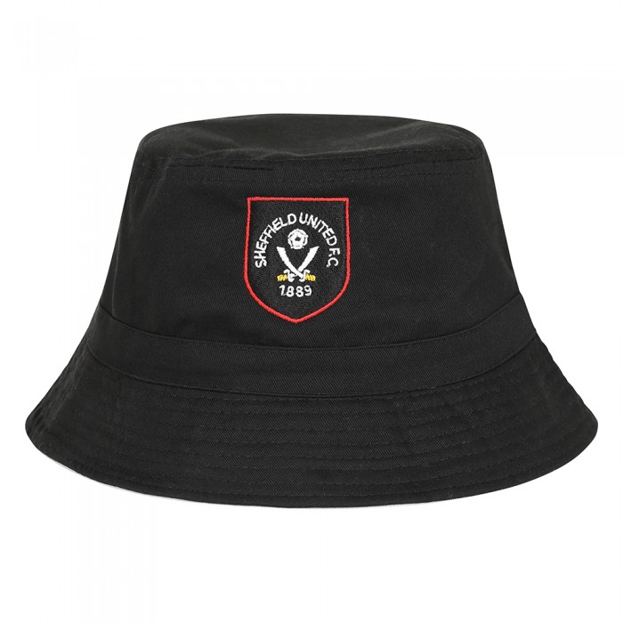 Black Retro Bucket Hat