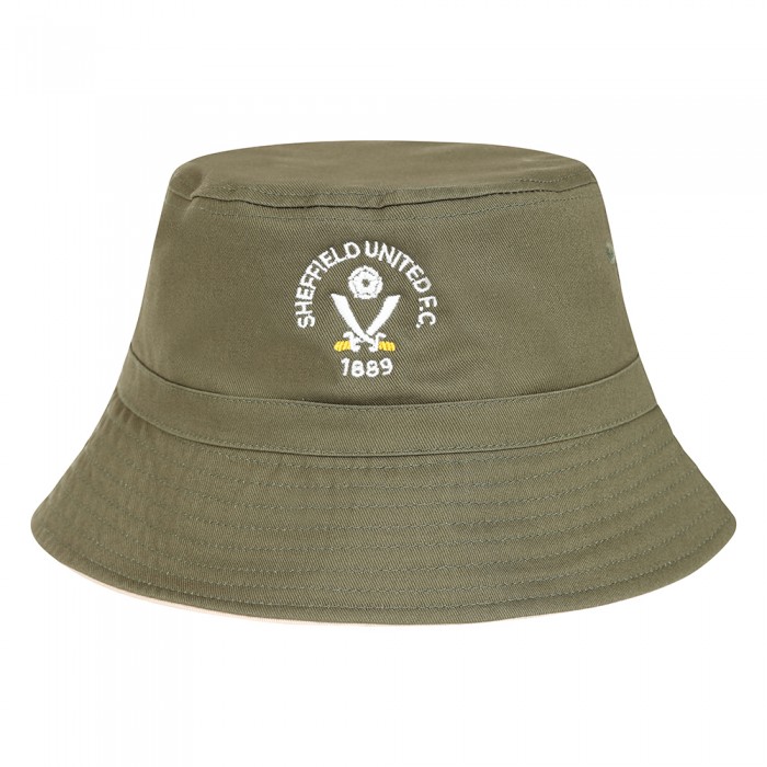 Khaki Retro Bucket Hat
