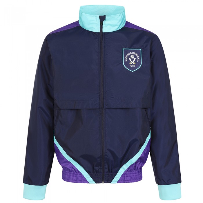 Retro Windbreaker Navy