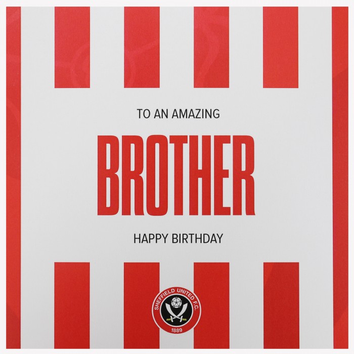 Amazing Brother Card