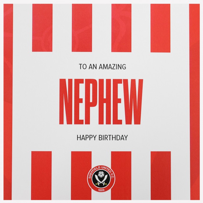 Amazing Nephew Card