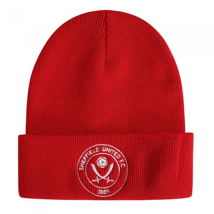 Mono Beanie Hat R/W