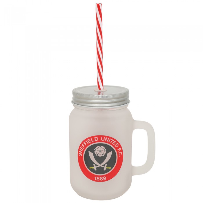 Frosted Mason Jar