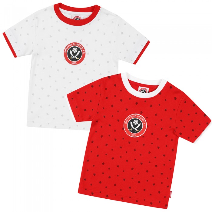 2PK Crest Tee R/W