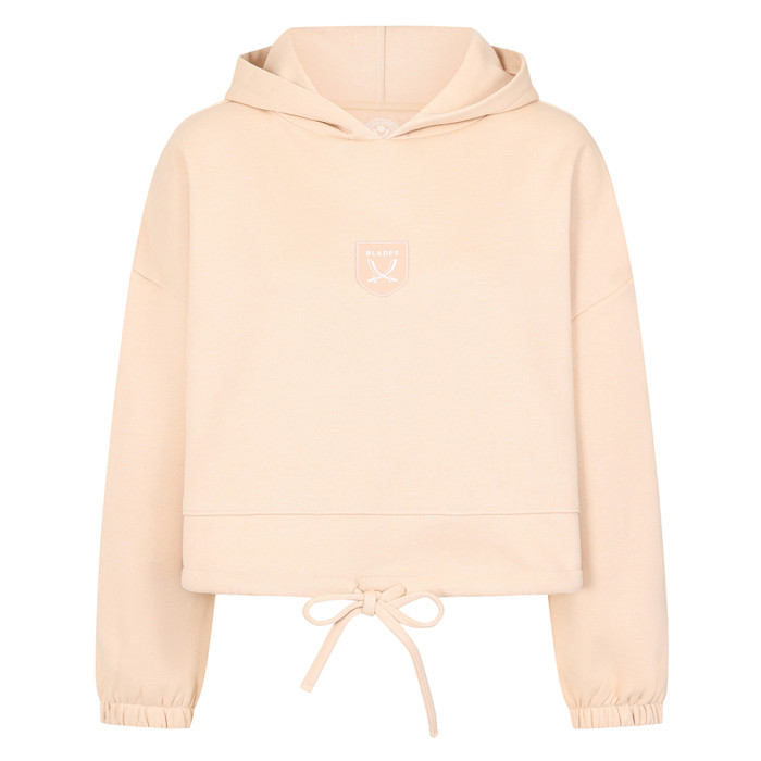 SUFC Crop Hoody Nude
