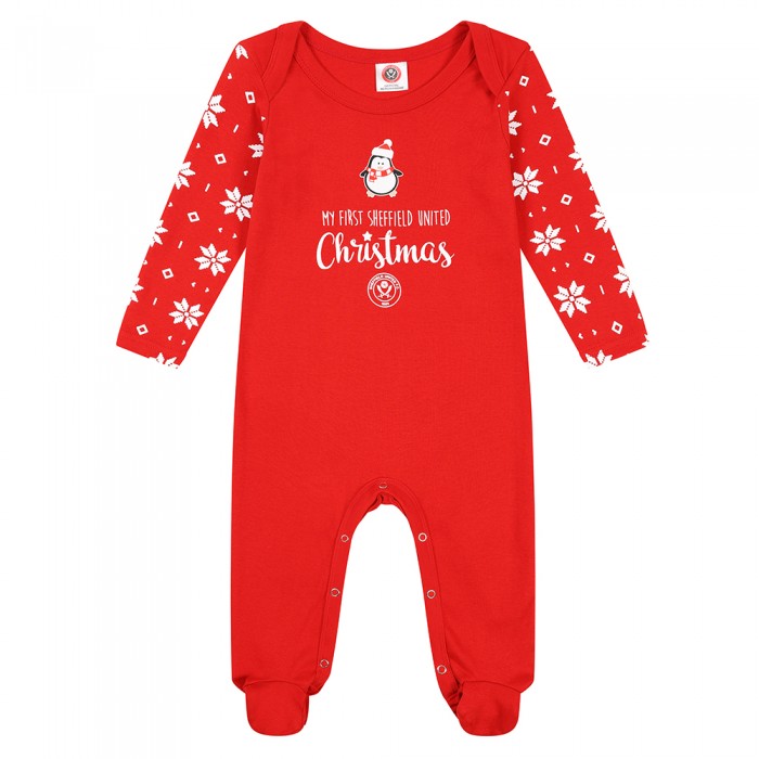 SUFC Christmas Sleepsuit