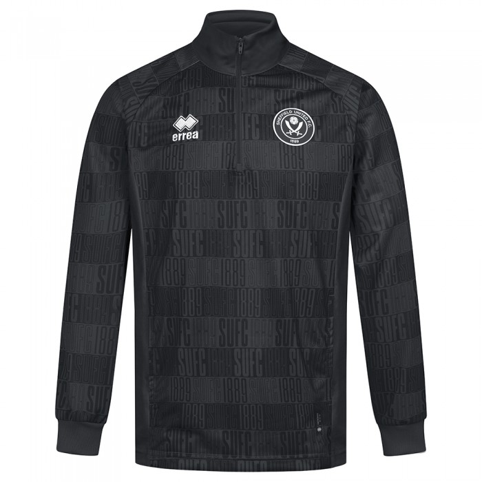 Adult Warm Up 1/4 Zip 23 B/W