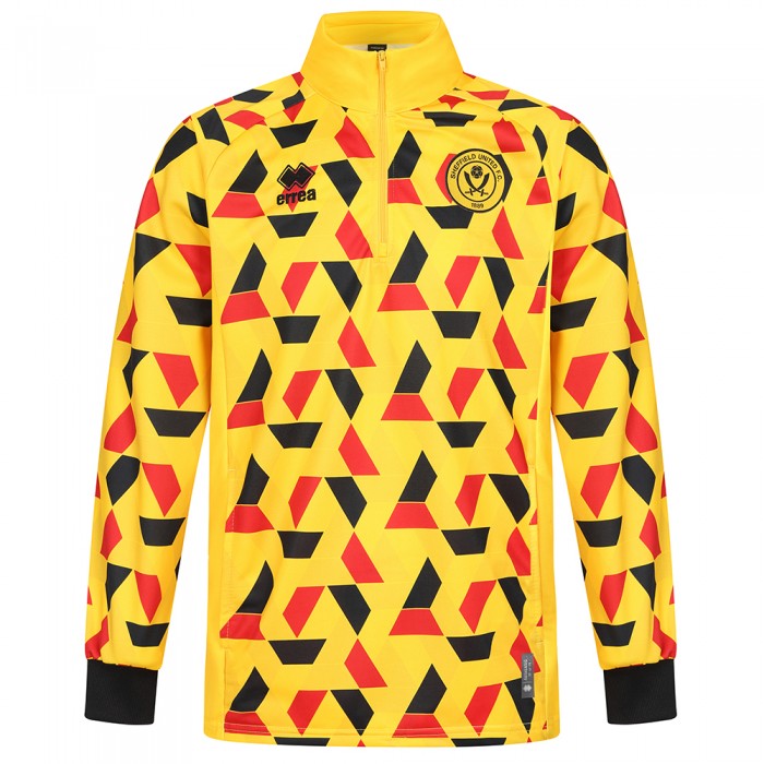 Junior Warm Up 1/4 Zip 23 Y/B/R
