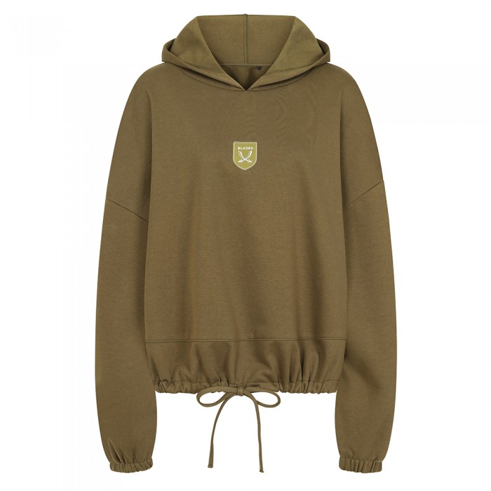 SUFC Crop Hoody Olive