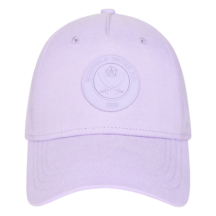 Chambray Purple Crest Cap