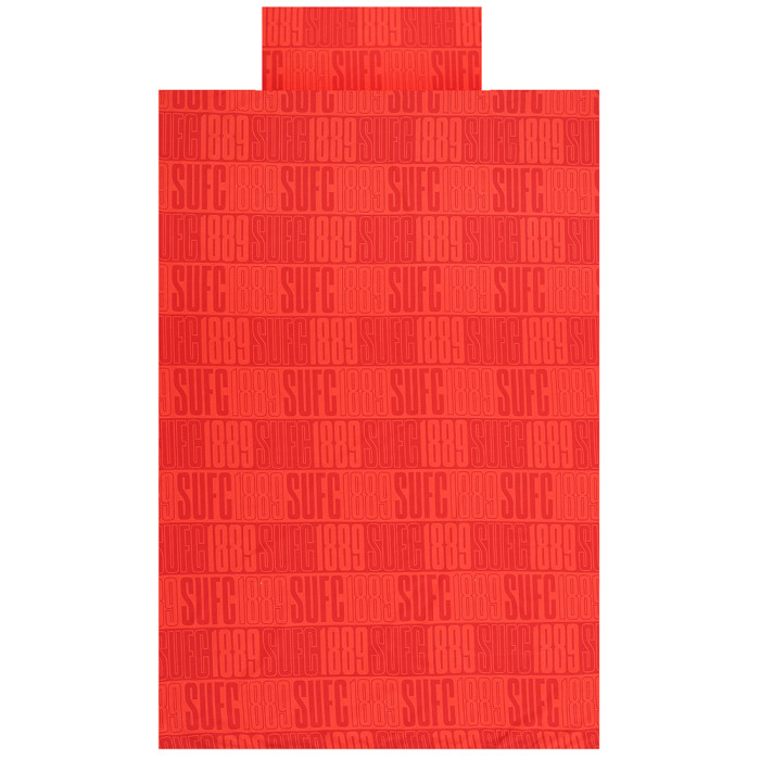 1889 Text Single Duvet