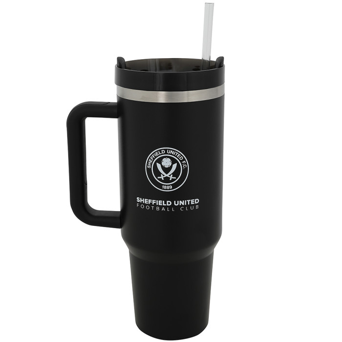 Crest Steel Tumbler B/W