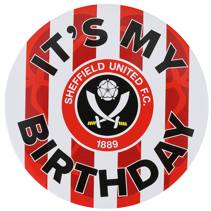 Crest Birthday Badge