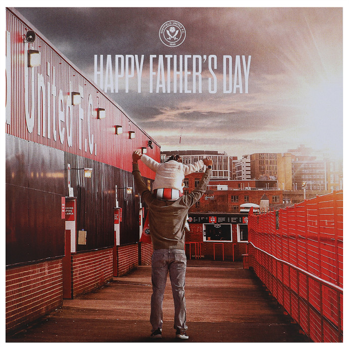 Stadium Fathers Day Card