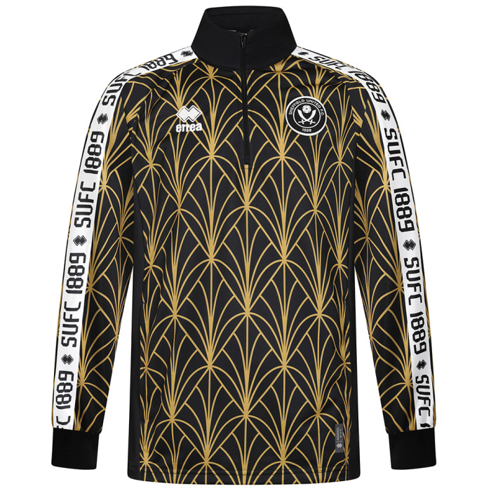 Adult Warm Up 1/4 Zip 24 B/G