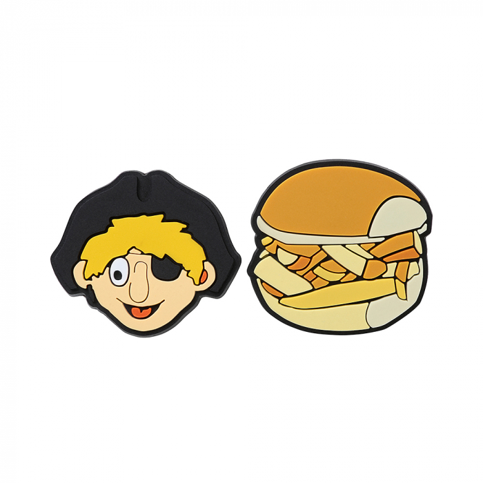 2PK Mascot & Butty Shoe Charms
