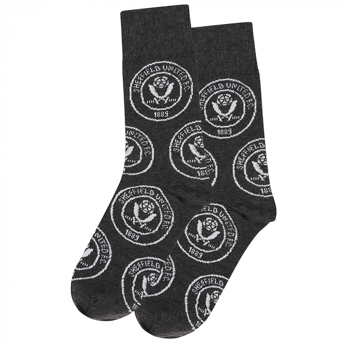All Over Crest Sock