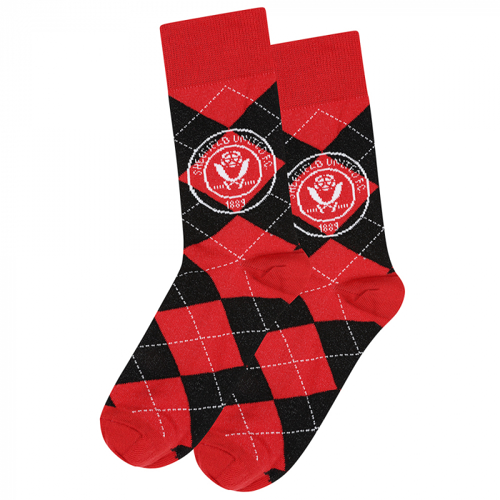 Crest Argyle Sock