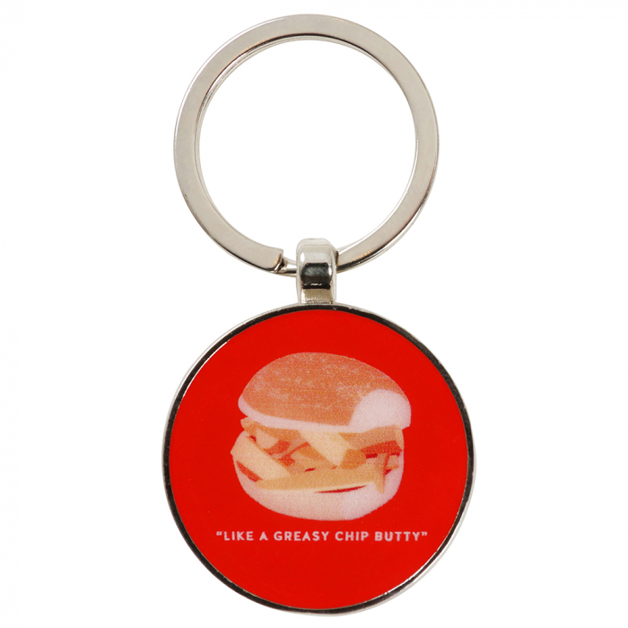 Double Sided Crest & Butty Keyring