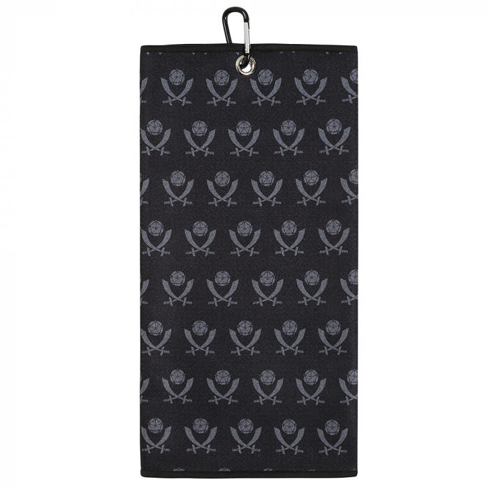 Sword Pattern Golf Towel