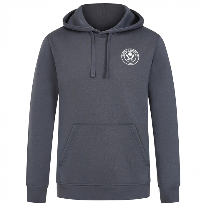 Crest Club Hoody Ink Grey